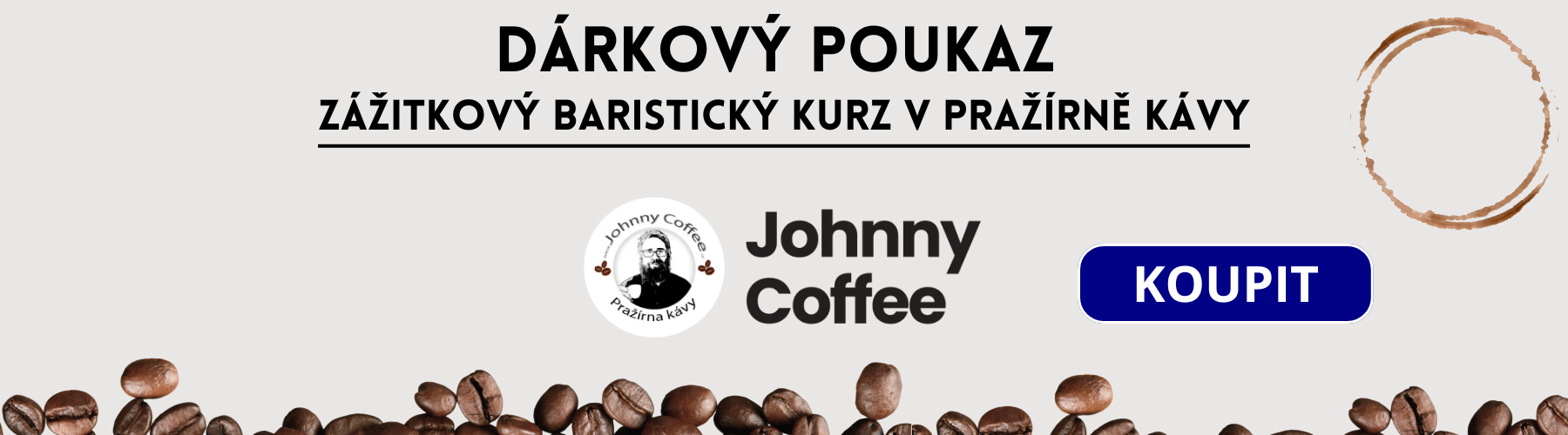 Zážitkový baristický kurz v pražírně Johnny Coffee